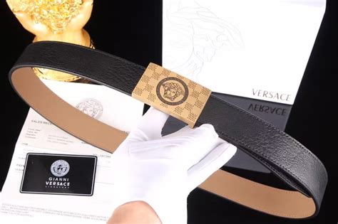 versace belt identification.